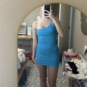 PRINCESS POLLY ONE SHOULDER DRESS